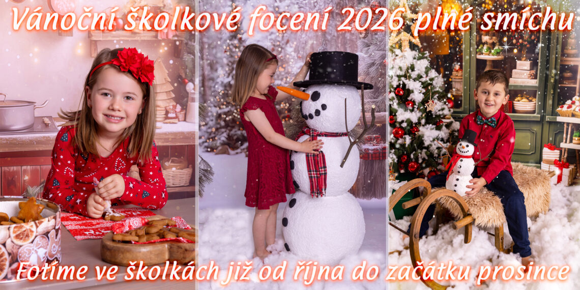 Vánoční focení školky - 2026